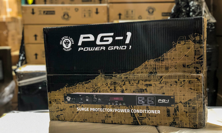 Black Lion Audio PG-1 Package Design