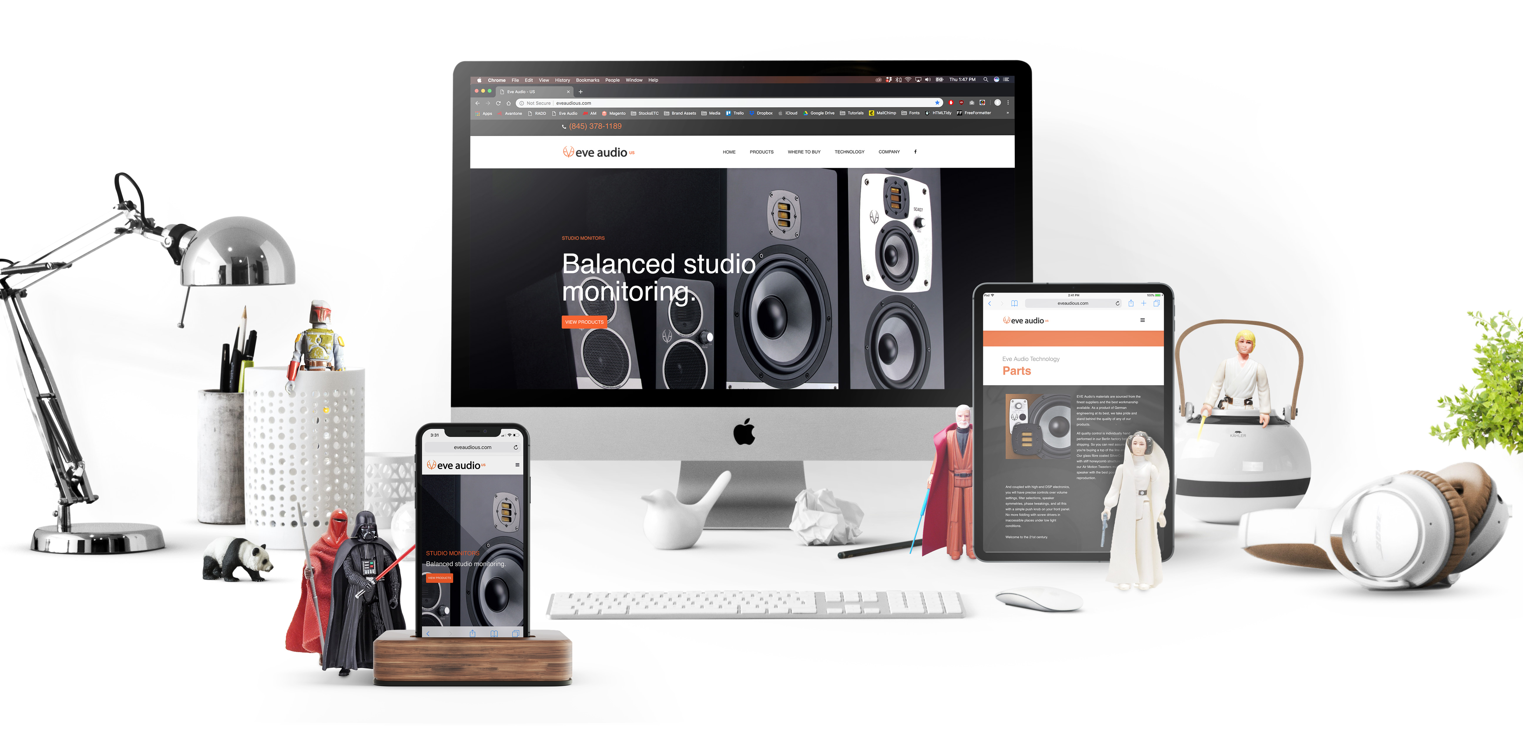 Eve Audio Website