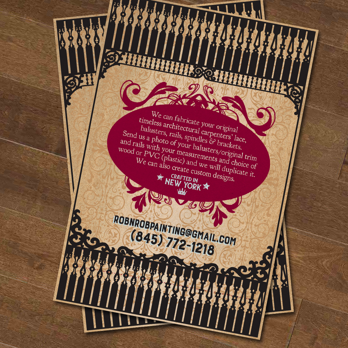 Vintage Porch Restorations Card